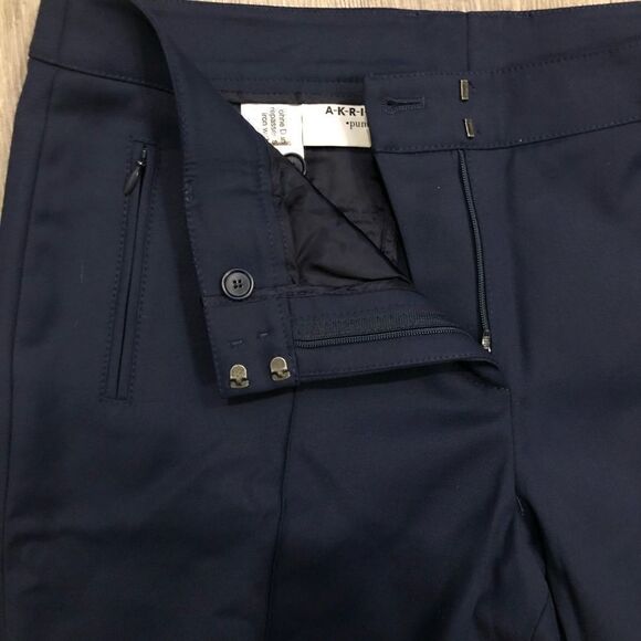 AKRIS PUNTO Fabia Tapered Jersey Pants Trousers Size 10 - Picture 7 of 16